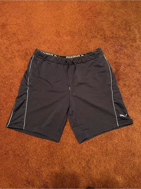 Puma Other - Puma Men's Black Athletic Shorts with White Piping